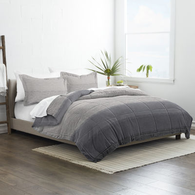Casual Comfort Gray Ombre Down-Alternative Comforter