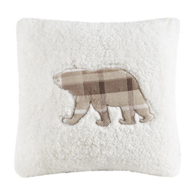 Woolrich Alton Plush to Sherpa Down Alternative Comforter Set with Throw Pillow