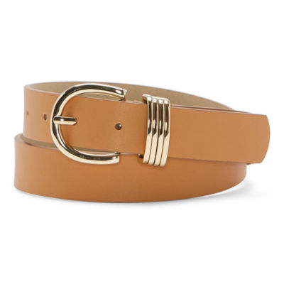 Liz Claiborne 29mm Loop Womens Belt, Color: Vachetta - JCPenney