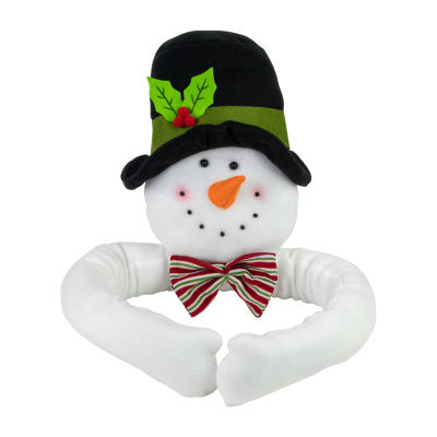 Northlight "25"" Plush Snowman Unlit" Christmas Tree Topper