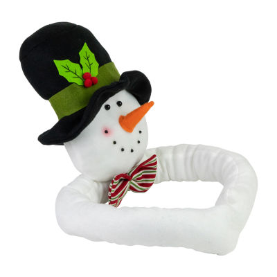Northlight 25" Plush Snowman Unlit Christmas Tree Topper