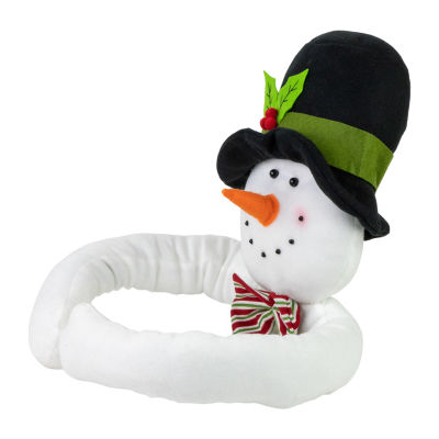 Northlight 25" Plush Snowman Unlit Christmas Tree Topper