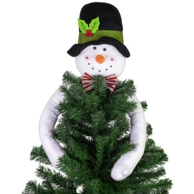 Northlight 25" Plush Snowman Unlit Christmas Tree Topper