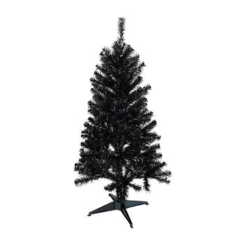 Northlight Holographic Brown Slim Artificial Tinsel Unlit 4 Foot Christmas  Tree, Color: Brown - JCPenney