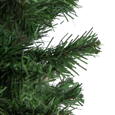 Northlight Potted Mini Medium Artificial Unlit 1 1/2 Feet Pine Christmas Tree