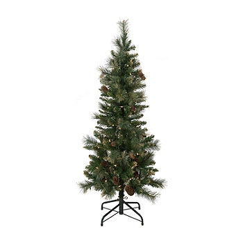 Northlight 6' x 10 Pre-Lit Decorated Black Pine Artificial