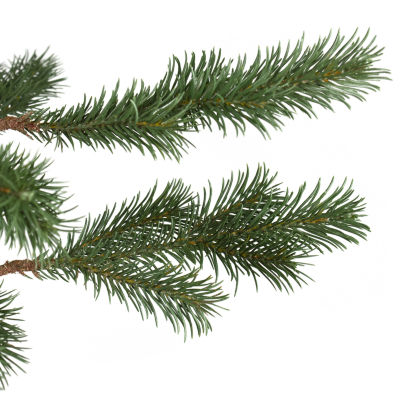 Northlight Ponderosa Artificial Jute Base Decoration Unlit 2 Foot Pine Christmas Tree