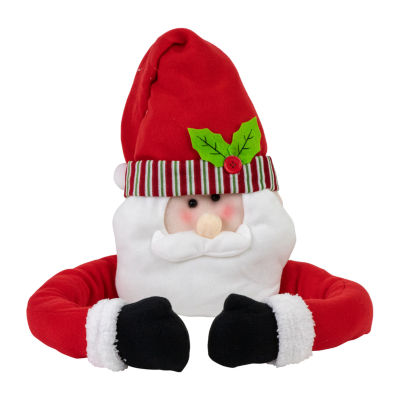 Northlight 27" Plush Santa Claus Unlit Christmas Tree Topper