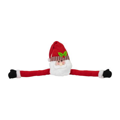 Northlight "27"" Plush Santa Claus Unlit" Christmas Tree Topper