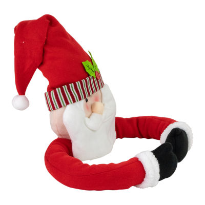 Northlight "27"" Plush Santa Claus Unlit" Christmas Tree Topper