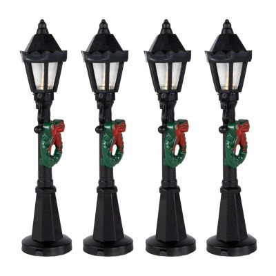 Northlight "4.75"" Street Lamps Display Pieces" 4-pc. Christmas Village
