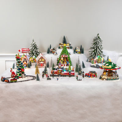 Northlight "4.75"" Street Lamps Display Pieces" 4-pc. Christmas Village