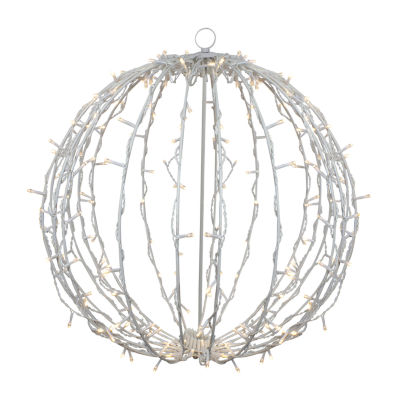 Northlight """23"""" Led Hanging Ball Decoration Warm White""" String Lights