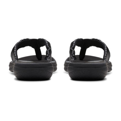 Clarks Womens Breeze Rae Flip-Flops