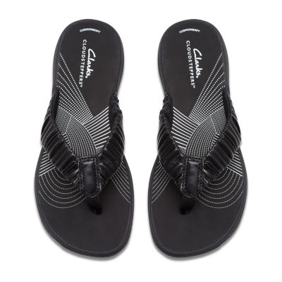 Clarks Womens Breeze Rae Flip-Flops