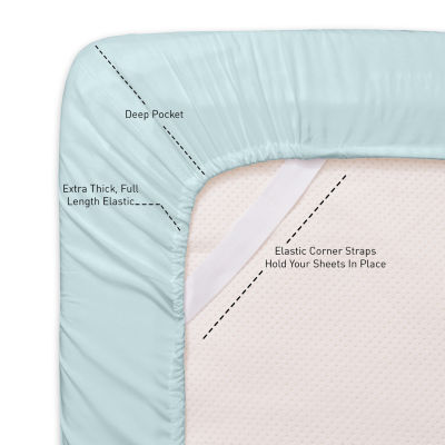 Sweet Home Collection™ Luxury Soft Microfiber Wrinkle Free Deluxe Sheet Set with Bonus Pillowcases