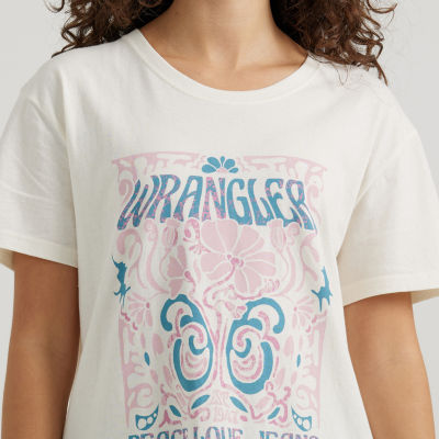 Wrangler® Womens Short Sleeve Graphic T-Shirt