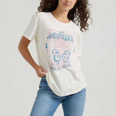 Wrangler® Womens Short Sleeve Graphic T-Shirt