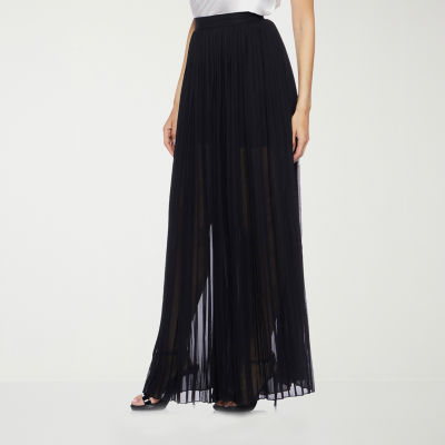 Premier Amour Womens Wide Leg Pleated Pant