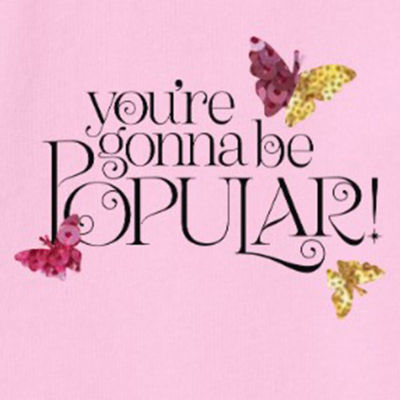 Little & Big Kid Girls Round Neck Long Sleeve Wicked Pullover Sweater