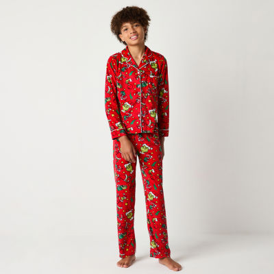 Jcpenney grinch family pajamas sale