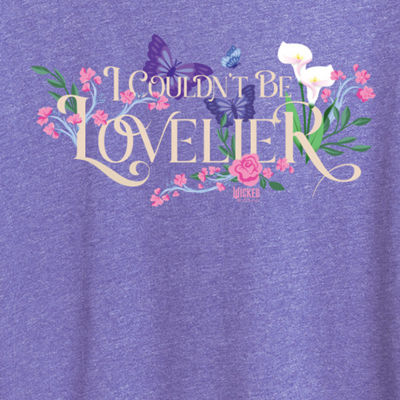 Couldnt Be Lovelier Womens Crew Neck Short Sleeve Wicked Graphic T-Shirt