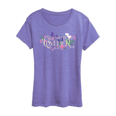 Couldnt Be Lovelier Womens Crew Neck Short Sleeve Wicked Graphic T-Shirt