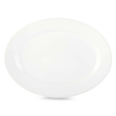 JCPenney Home™ Porcelain Whiteware 16" Oval Platter