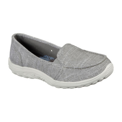 Skechers Womens Reggae Fest Manazita SlipOn Shoe, Color Gray JCPenney