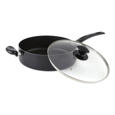 Cooks 5-qt. Jumbo Deep Saute Pan with Helper Handle