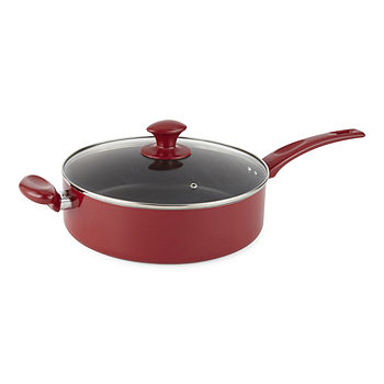 Cook's Essentials 3.5-qt Covered Cast Iron Sauce Pan 