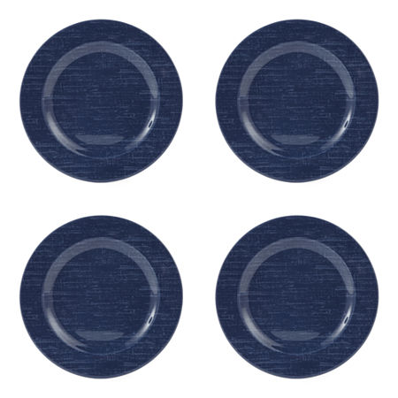 Linden Street 4-pc. Melamine Salad Plate, One Size, Blue