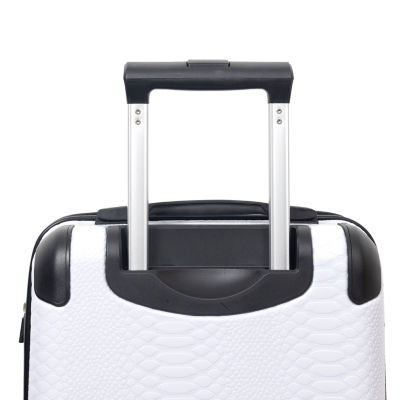 Geoffrey Beene Embossed Snake Skin 2 pc. Hardside Luggage Set