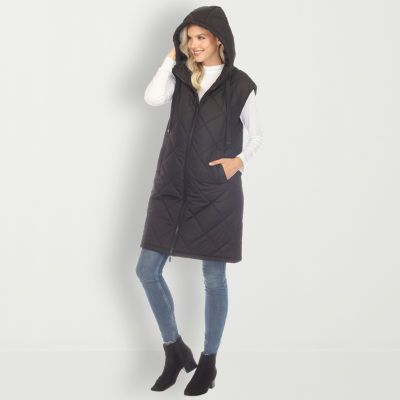 White Mark Water Resistant Womens Puffer Vests