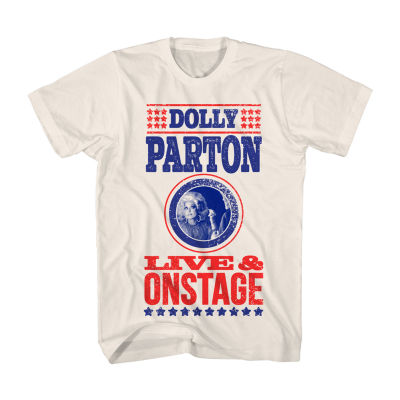 Mens Short Sleeve Dolly Parton Graphic T-Shirt