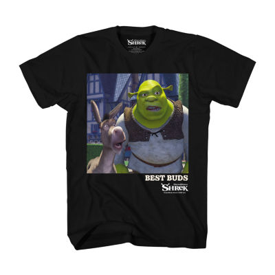 Mens Short Sleeve Shrek Graphic T-Shirt