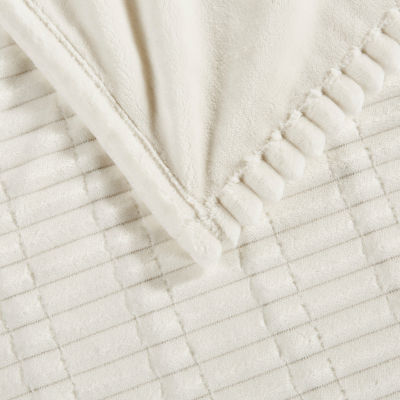 Serta Corded Plush Heated Blanket