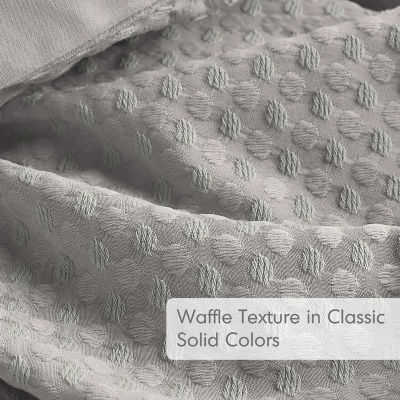510 Design Mina Waffle Weave Textured Midweight Comforter Set