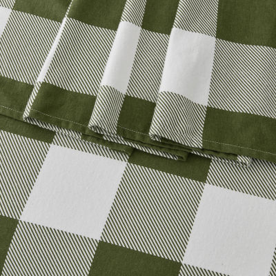 Linery Cotton Printed Flannel Sheet Set