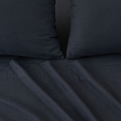 Linery Cotton Solid Flannel Sheet Set