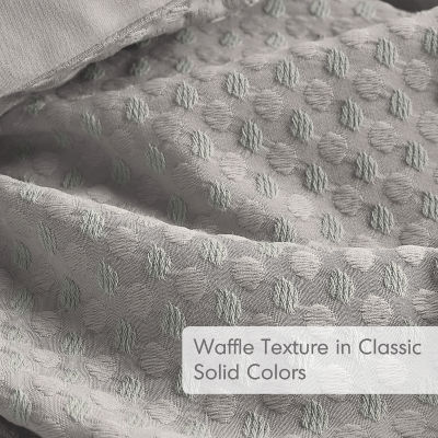510 Design Mina Waffle Weave Textured Duvet Cover Set