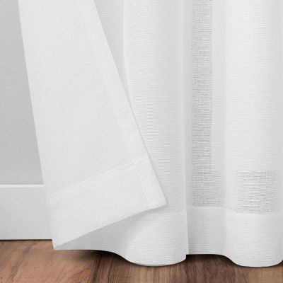 Umbra Dagen Grommet Top Sheer Single Curtain Panel