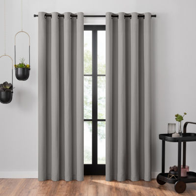 Umbra Ottoman 100% Blackout Grommet Top Single Curtain Panel