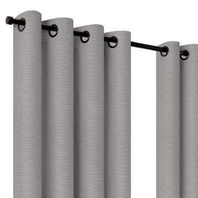 Umbra Ottoman Grommet Top 100% Blackout Single Curtain Panels