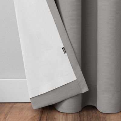 Umbra Ottoman Grommet Top 100% Blackout Single Curtain Panels