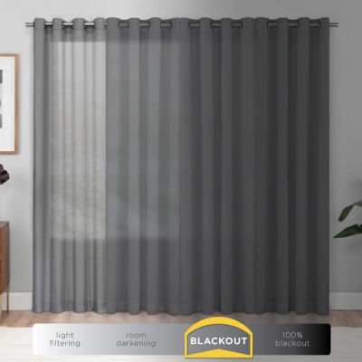 Eclipse Braylon Blackout Single Door Panel Curtain