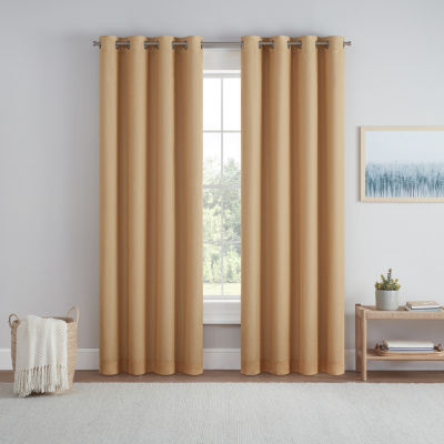 Eclipse Dutchess 100% Blackout Grommet Top Single Curtain Panel