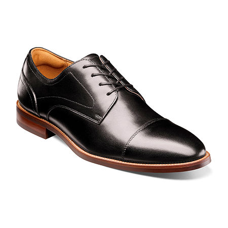 Florsheim Mens Rucci Oxford Shoes Wide Width, 10 Wide, Black