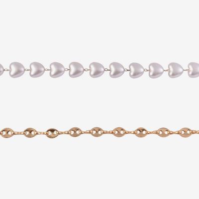 Arizona Gold Tone Girls 3-pc. Bracelet Set