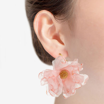 Bijoux Bar Flower Drop Earrings